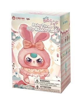 •V2 Lily Rabbit Town• Baby Three Blind Box | Kawaii Bunny Collectible Surprise
